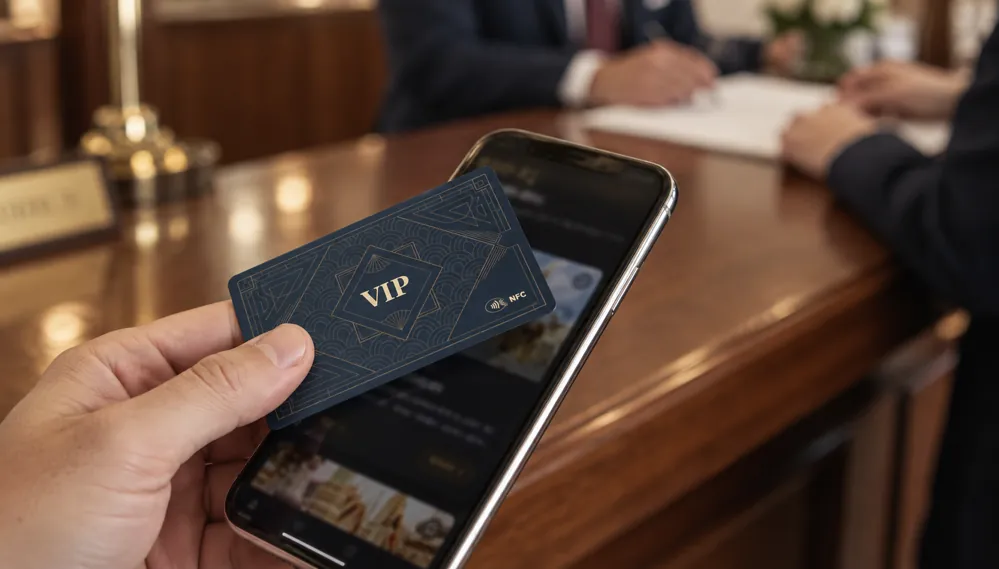 Hand over your card